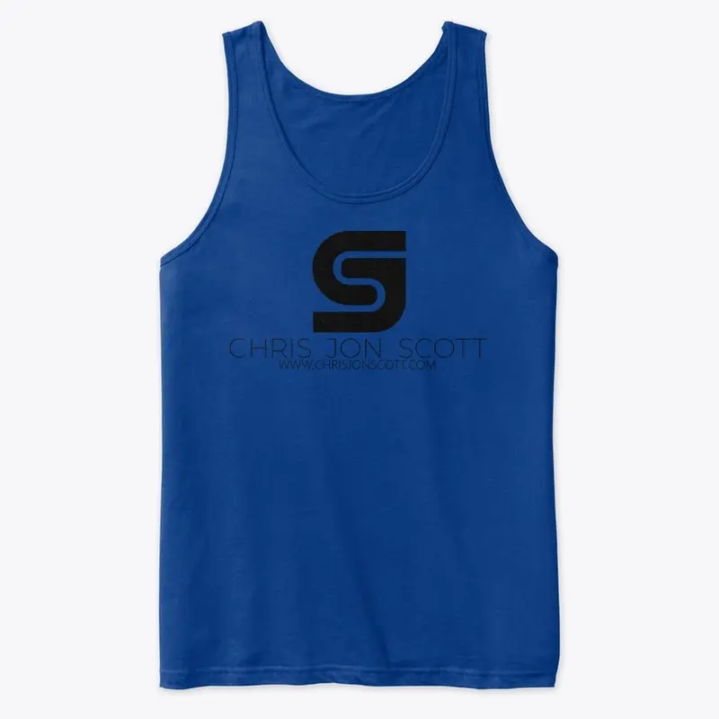 Black CJS Logo Tank